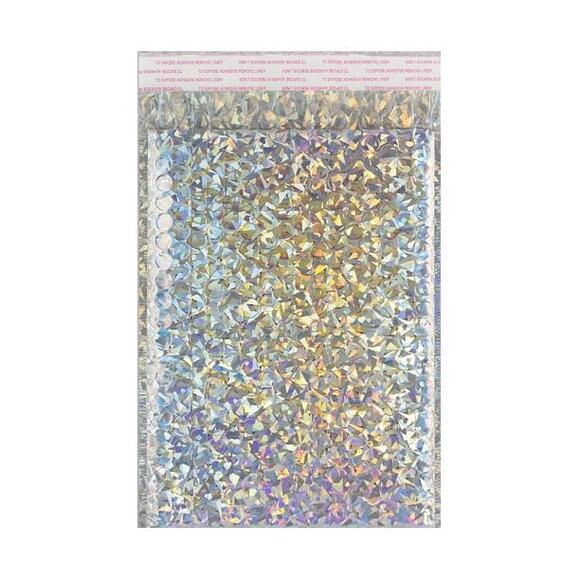 holographic bubble bags envelopes