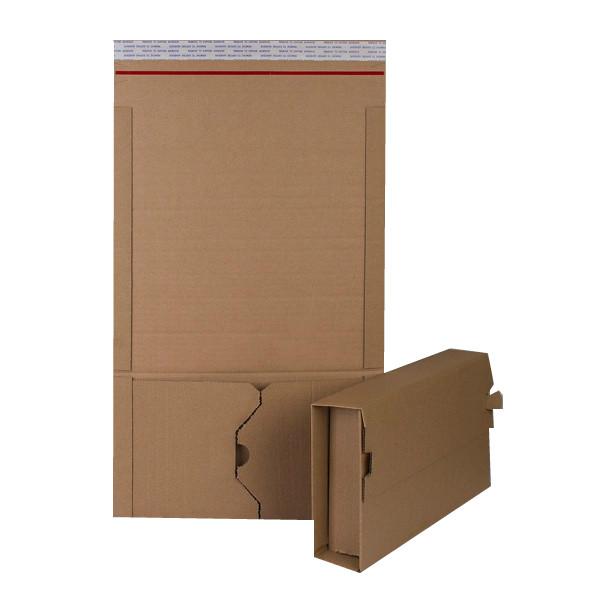 Brown Book Wrap Peel and Seal